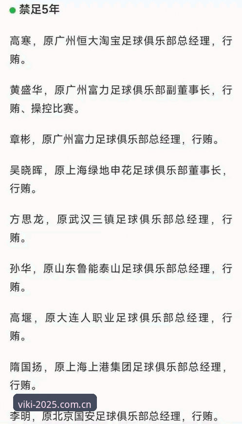 足协第三批禁足名单出炉：5大要点解析65名从业者处罚细节